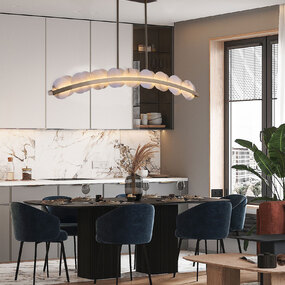 Meridian Linear Pendant by Kalco