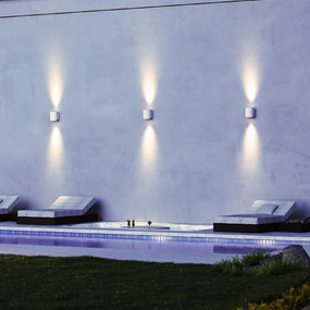 Nordic 5 inch Up/Down Outdoor Wall Light