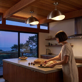 Luna Bella Semi Flush Ceiling Light