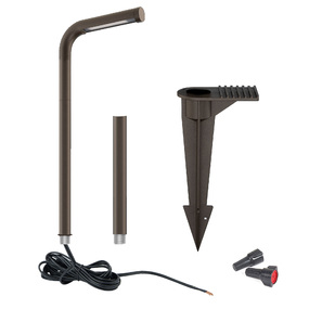 LED Staff Color-Select Path Light
