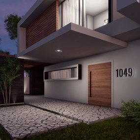 Luma Stainless Illuminated Numbers / Letters by LumaNumbers