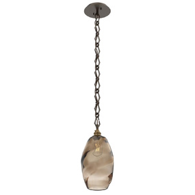 Ellisse Diamond Chain Pendant
