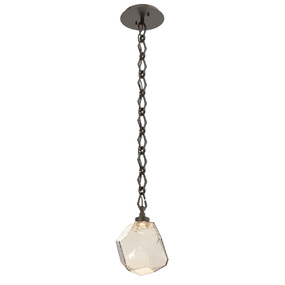 Gem Diamond Chain Pendant