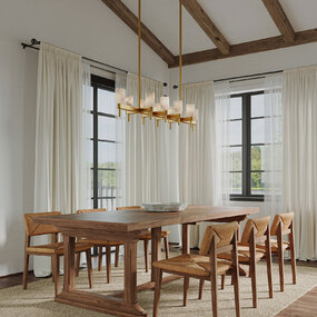 Lucian Linear Pendant by Alora