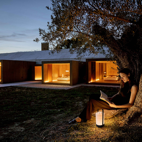 Chou Mini Portable Cordless Table Lamp by LZF