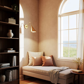 Lupe Wall Sconce by Mitzi