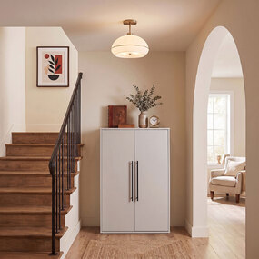Morelli Semi Flush Ceiling Light by Nova of California