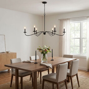Sweeping Chandelier