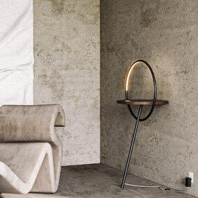 Maya Leaning Floor Lamp