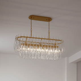 Glassara Linear Chandelier