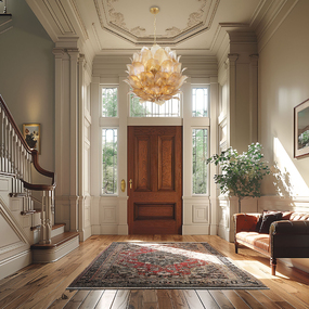 Orchid Chandelier by Metropolitan Lighting