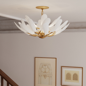 Vellinor Semi Flush Ceiling Light