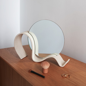 Wavee Table Mirror