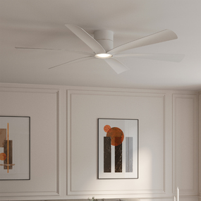 Brisano Ceiling Fan with Color-Select Light