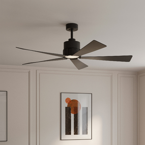 Oovin Smart Ceiling Fan with Color-Select Light