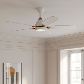 Soreno Ceiling Fan with Color-Select Light