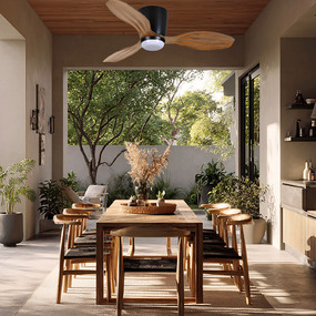 Ventiara Ceiling Fan with Light by Minka Aire
