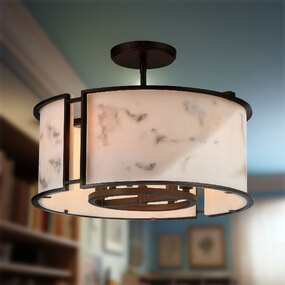 Buchanan Semi Flush Ceiling Light