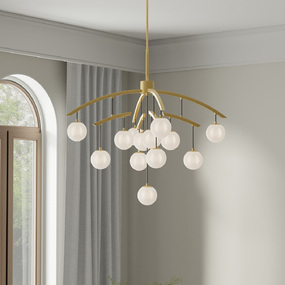 Curven Chandelier