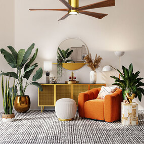 Patricia Ceiling Fan With Light by Matthews Fan Company