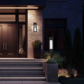 Mist Outdoor Post Light