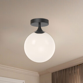 Nouveau Semi Flush Ceiling Light