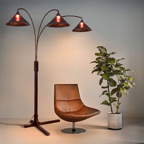 Natural Mica Floor Lamp