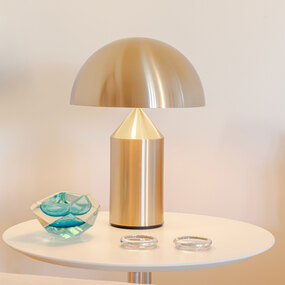 Atollo Gold Metal Table Lamp
