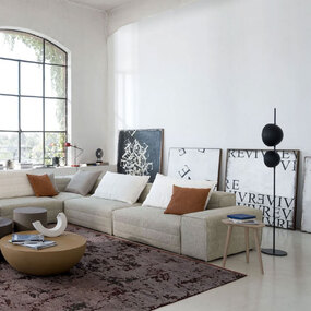 Superluna Floor Lamp by Oluce Srl