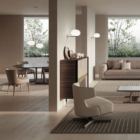 Alba Double Pendant by Oluce Srl