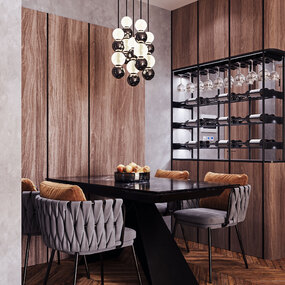 Onyx Multi Light Pendant