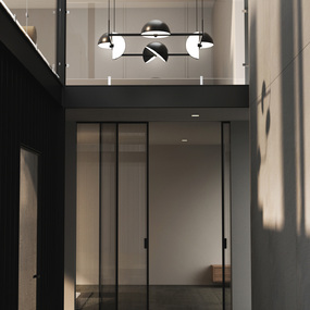 Trapeze Quartette Pendant