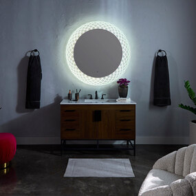 Perla Color-Select LED Mirror by Oxygen