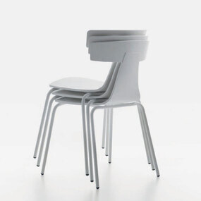 Remo Plastic Stackable Dining Chair