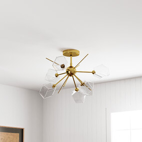 Salvador Semi Flush Ceiling Light