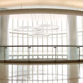 Halo Pendent White by Kuzco Lighting