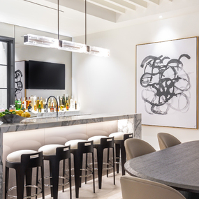 Ledgestone Linear Chandelier