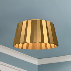 Plisse Ceiling Light Fixture