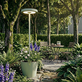 Poldina Reverso Color-Select Solar Floor Lamp