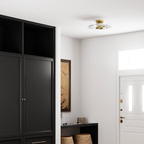 Indigo Ceiling Light by Quoizel