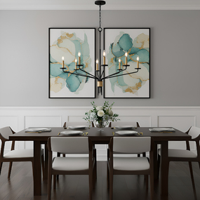 Alexander Chandelier by Quoizel