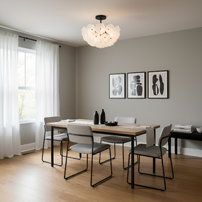 Audrey Semi Flush Ceiling Light