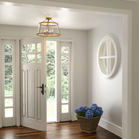Barlow Semi Flush Ceiling Light