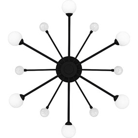 Combe Semi Flush Ceiling Light