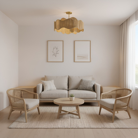 Evander Convertible Semi Flush / Pendant by Quoizel