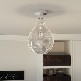 Genie Semi Flush Ceiling Light