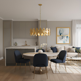 Hayley Convertible Semi-Flush / Pendant by Quoizel