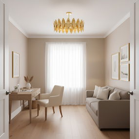 Hayley Convertible Semi-Flush / Pendant