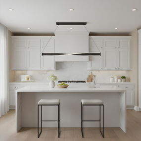 Porter Color-Select Island Light by Quoizel