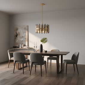 Richards Convertible Semi Flush / Pendant